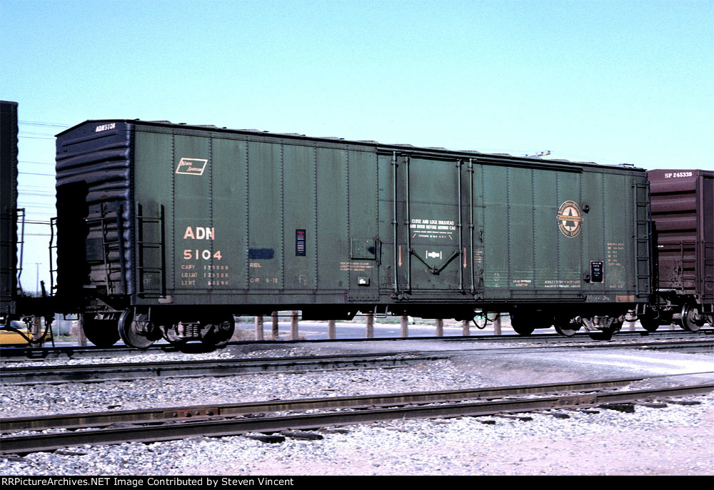 Ashley Drew & Northern RBL #5104 leased from North American Car.